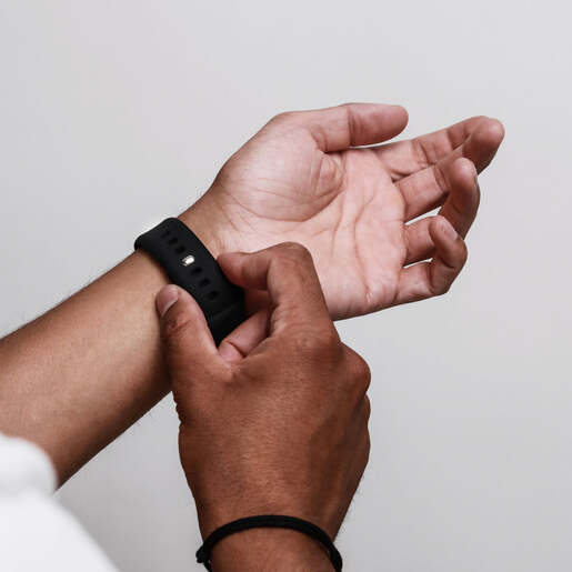 Vonmählen zamjenski remen za Apple Watch 40/41/42 mm, Black Classic Band 2, One Size