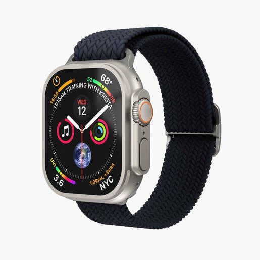 Vonmählen zamjenski remen za Apple Watch 40/41/42 mm, Navy Woven Loop, One Size
