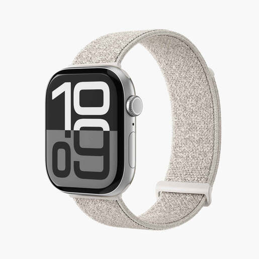 Vonmählen zamjenski remen za Apple Watch 40/41/42 mm, Cream Fitness Loop 2, One Size