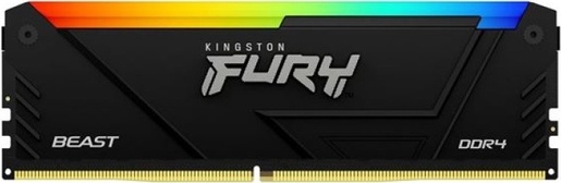 Memorija Kingston 16GB DDR4 3200MHz, FURY Beast RGB (KF432C16BB12A/16)