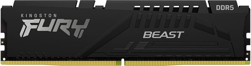Memorija Kingston 32GB DDR5 6000MHz, FURY Beast Black (KF560C30BBE-32)