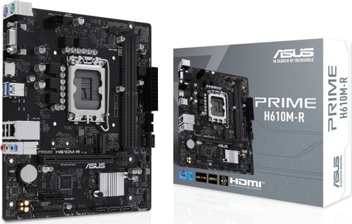 Matična ploča Asus PRIME H610M-R D4-SI, LGA1700, Intel H610, mATX