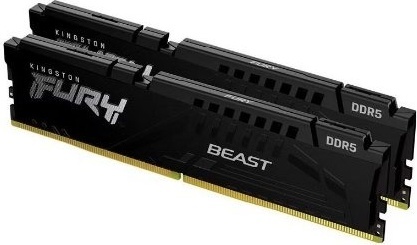 Memorija Kingston 32GB DDR5 6800MHz, (2x16GB), FURY Beast Black EXPO (KF568C34BBEK2-32)