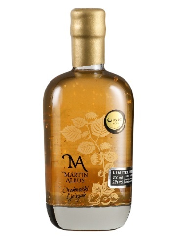 Martin Albus liker od lješnjaka s listićima zlata, 0,7l