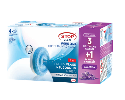 Ceresit Lavanda, tablete 3+1x450g