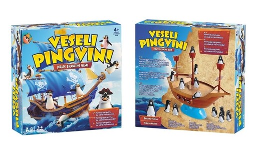 Veseli Pingvini, društvena igra