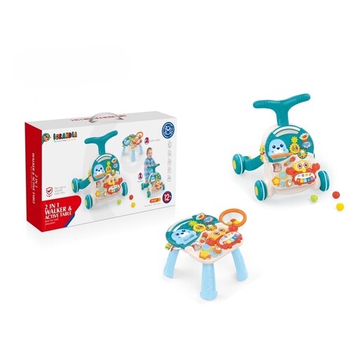 Iggy Ziggy, interaktivna hodalica i stolić, 2u1