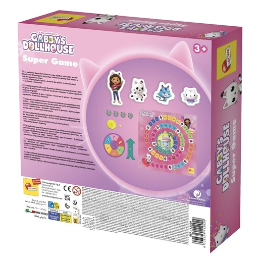 Gabby's Dollhouse Super igra, društvena igra