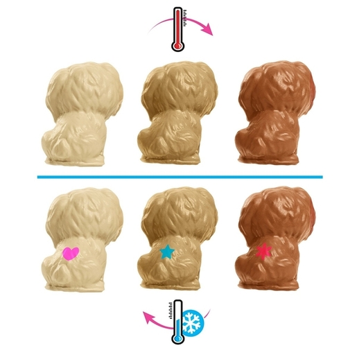 Barbie lutka sa psom i štencima, set