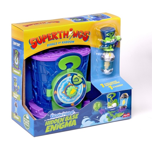 Superthings Kazoom Power Battle tajna baza, set za igru