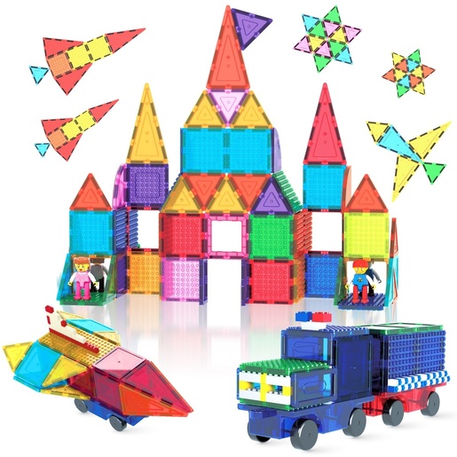 Picasso Tiles, set s kockicama, 63 kom