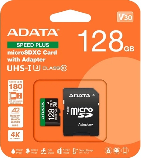 Memorijska kartica ADATA microSD U3 128GB (ADATA-MSD-U3-128GB)