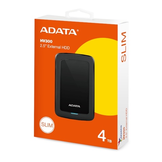 Vanjski tvrdi disk ADATA HV300 4TB USB 3.2, AHV300-4TU31-CBK