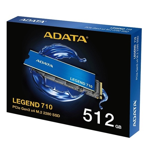 SSD 512GB ADATA Legend 710 M.2 NVMe (ADATA-LEG710-512G)
