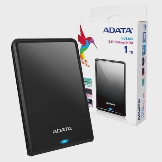 Vanjski tvrdi disk ADATA HV620 Slim 1TB USB 3.2, AHV620S-1TU31-CBK