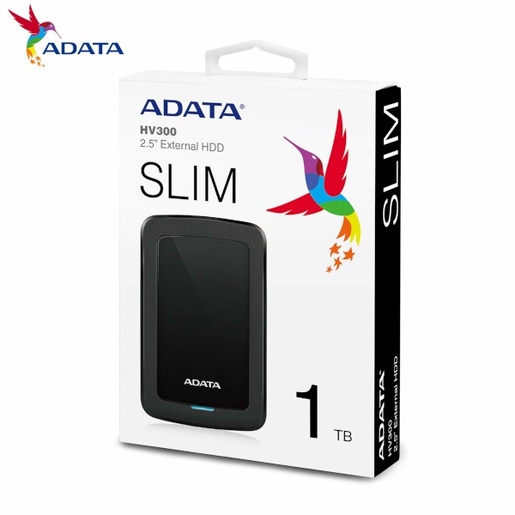 Vanjski tvrdi disk ADATA HV300 1TB USB 3.2, AHV300-1TU31-CBK