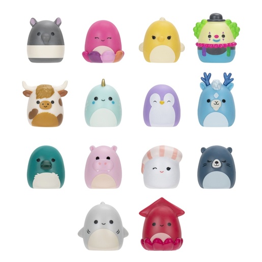 Squishmallows Squish-a-longs set mini figura, u kuhinji, 14 kom