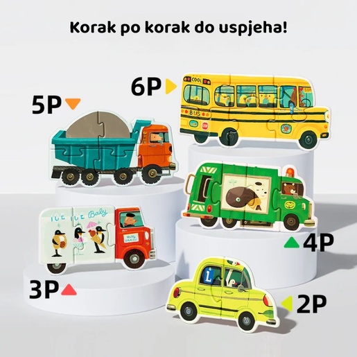 Mideer dječje art puzzle - Prijevozna Sredstva