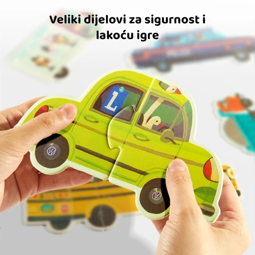 Mideer dječje art puzzle - Prijevozna Sredstva