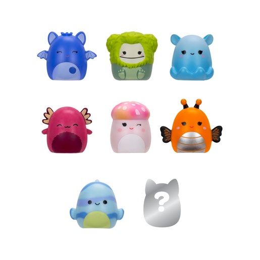 Squishmallows Squish-a-longs set mini figura, u kinu, 8 kom