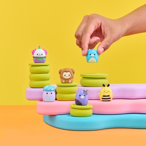 Squishmallows Squish-a-longs set mini figura, u kinu, 8 kom