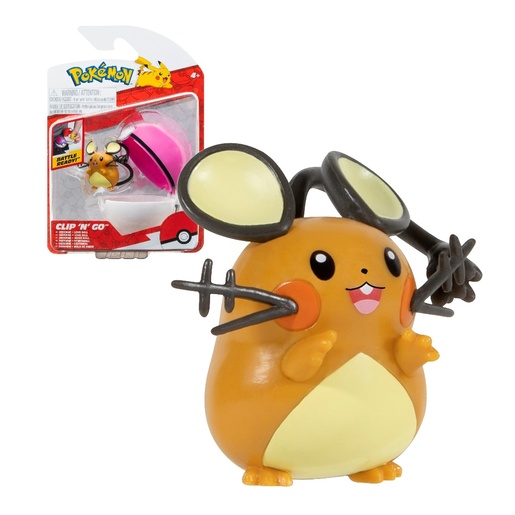 Pokemon Clip 'N' Go set za igru - Dedenne & Love Ball