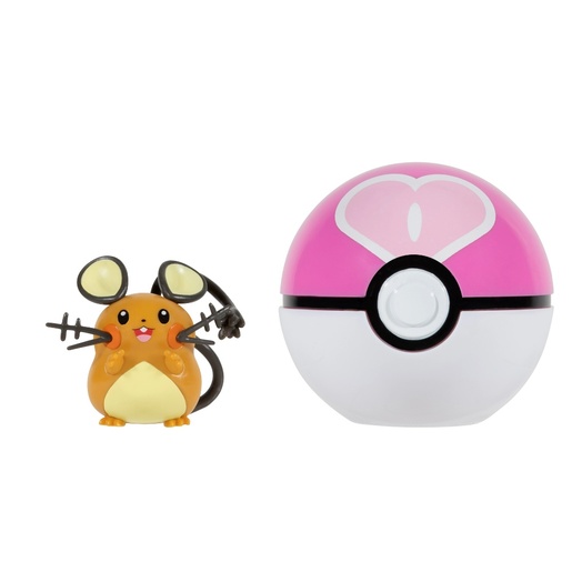 Pokemon Clip 'N' Go set za igru - Dedenne & Love Ball