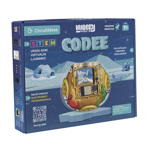 CircuitMess virtualni uradi-sam robot Codee