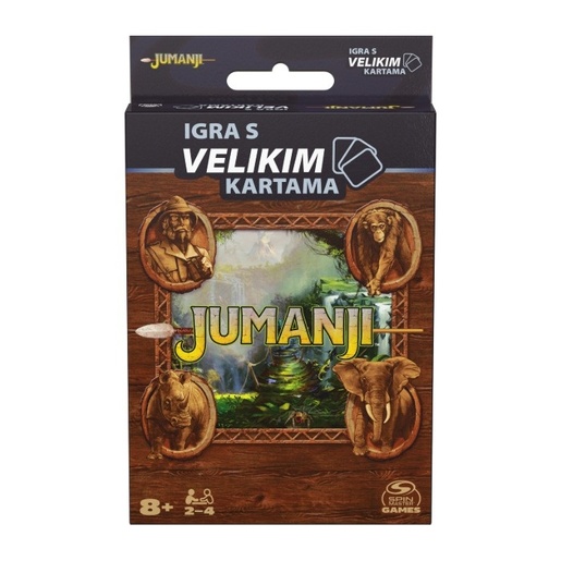 Jumanji društvena igra s kartama (hrvatski)