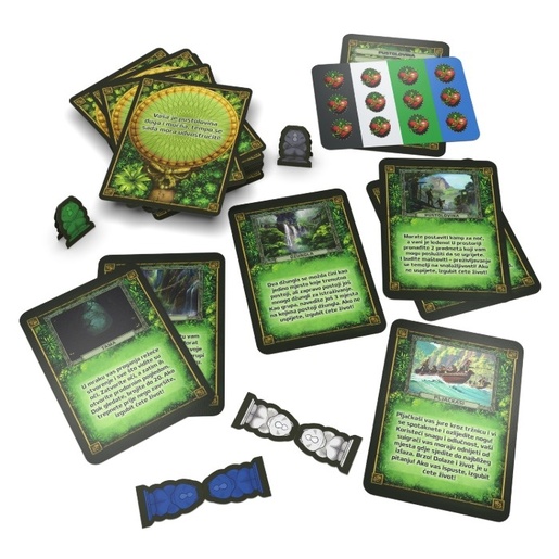 Jumanji društvena igra s kartama (hrvatski)