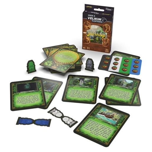 Jumanji društvena igra s kartama (hrvatski)