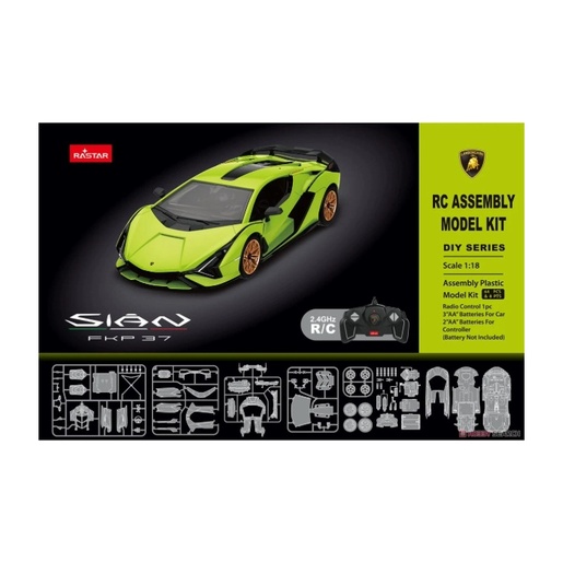 Rastar Lamborghini Sian set za slaganje s daljinskim upravljanjem 1:18