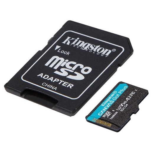 Memorijska kartica Kingston Canvas Go! Plus microSD 64GB + adapter (SDCG4/64GB)