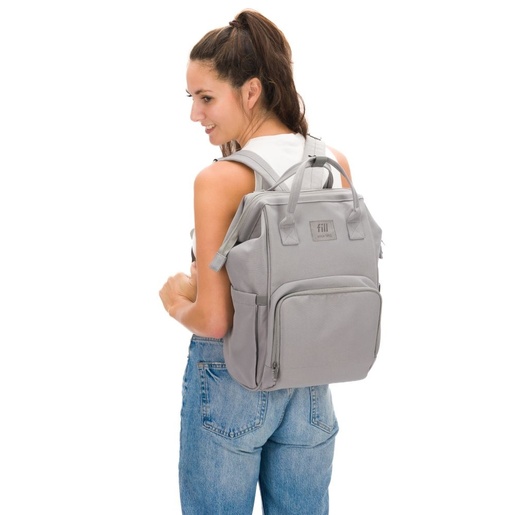 Fillikid Barcelona torba/ruksak za mamu, grey
