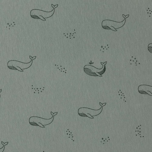 Fillikid podloga Jersey za vrtić Prag/Atena Hexagon, Whale green