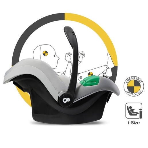 Kinderkraft Kolica Moov 2 XL 3u1 MINK PRO, Moonlight Grey