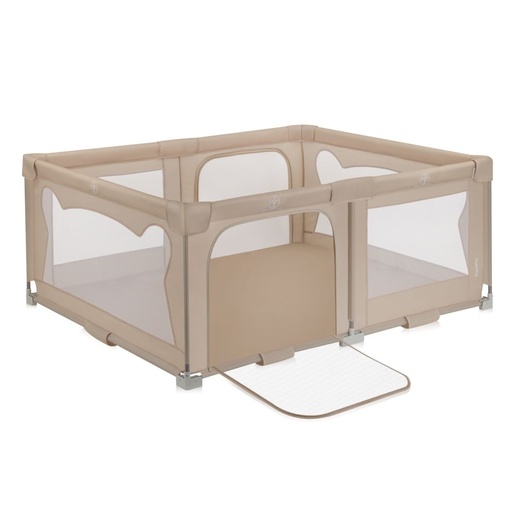 Lionelo dječja igraonica/vrtić Florence Easy Fold 151x185x76,5 cm, Beige Sand