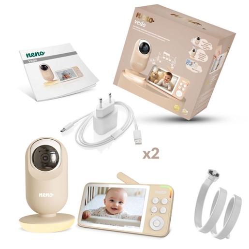 NENO VEDO CREAM Wireless Baby monitor s kamerom