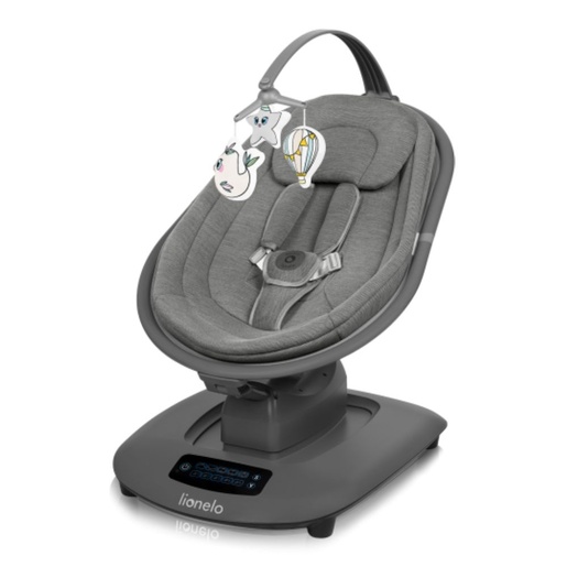 Lionelo električna ljuljačka Blossom, Grey Concrete