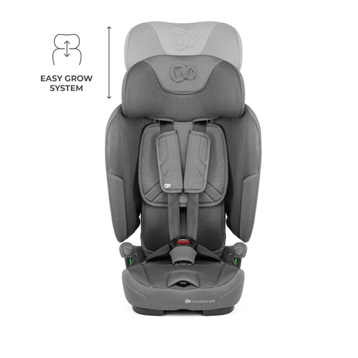 Kinderkraft autosjedalica FIX2GO i-Size 9-36 kg (76-150 cm), Grey