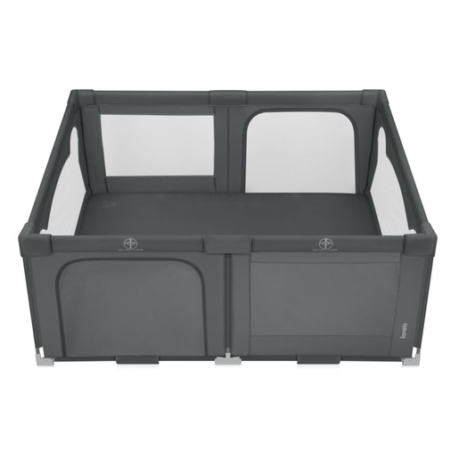 Lionelo dječja igraonica/vrtić Florence Easy Fold 151x185x76,5 cm, Grey Graphite