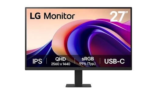 LG Smart monitor 27U631A 27", IPS QHD, 100Hz, 1xHDMI, 1xUSB-C