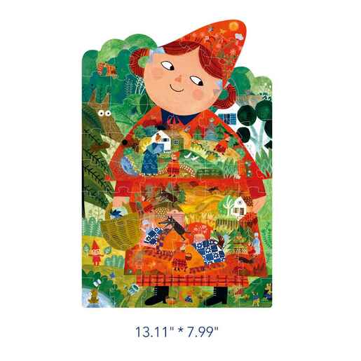 Mideer umjetničke puzzle 59 kom - Crvenkapica