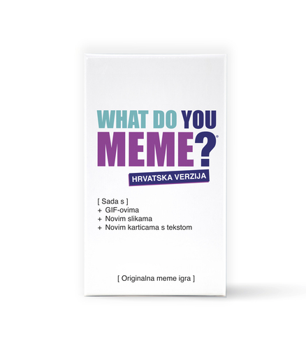 What Do You Meme? društvena igra s kartama (hrvatski)