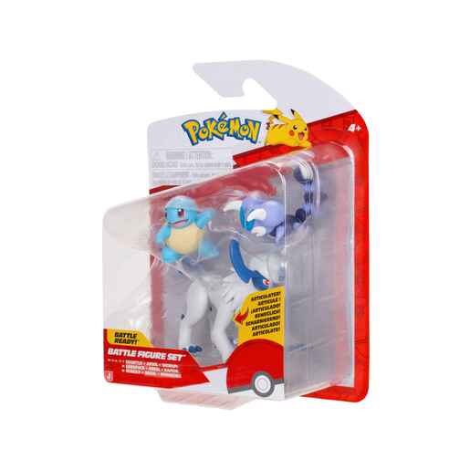 Pokemon Battle figure, 3 kom - Squirtle, Skorupi, Absol