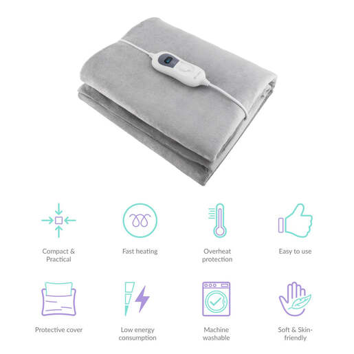 TrueLife električna grijaća deka 1508