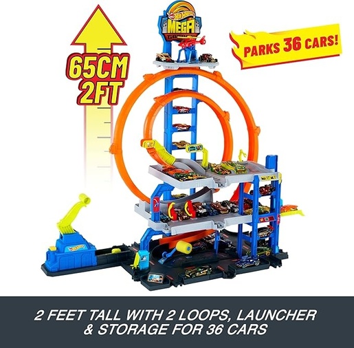 Hot Wheels City Mega Garaga