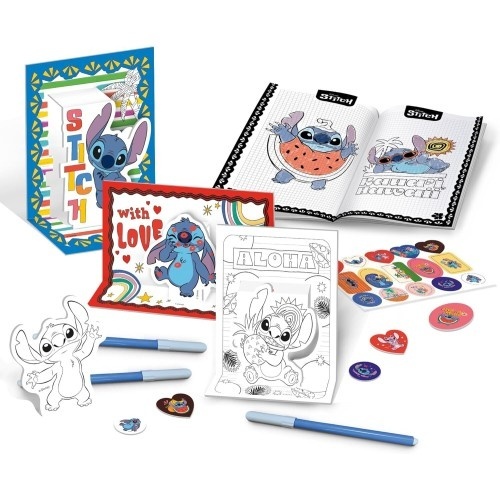 Stitch kreativni set u ruksaku