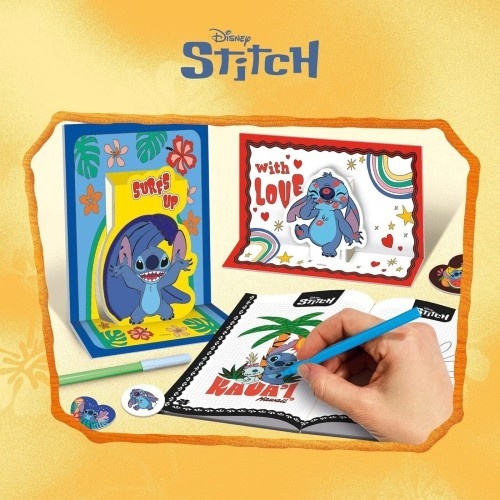 Stitch kreativni set u ruksaku