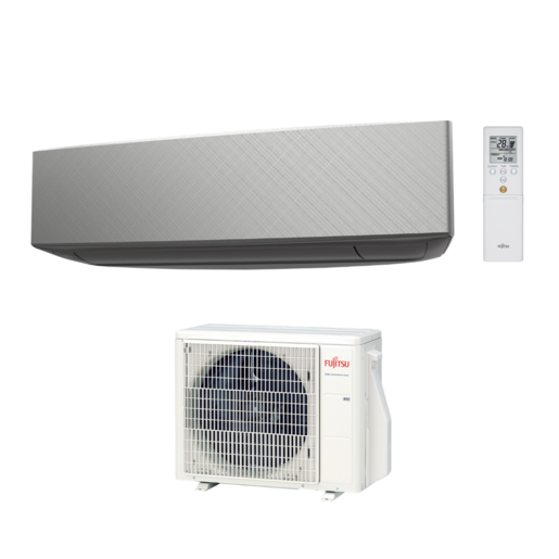 Fujitsu klima uređaj Design Inverter 2.5 kW - siva - ASYG09KETF-B/AOYG09KETA